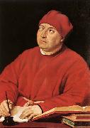 RAFFAELLO Sanzio Cardinal Tommaso Inghirami oil